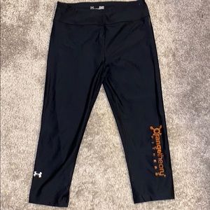 OTF Orange Theory Women’s small under armour pants